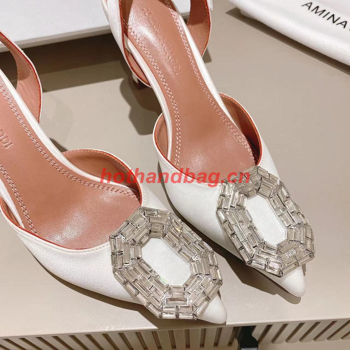 Amina Muaddi Shoes AMS00025 Heel 8.5CM